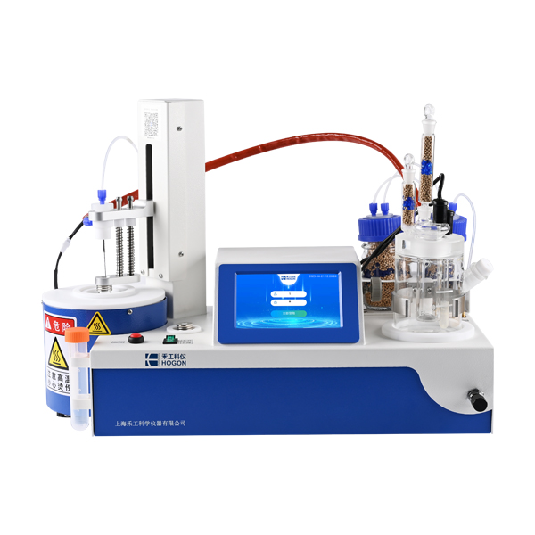 卡氏水分仪测定玻璃粉材料水分含量