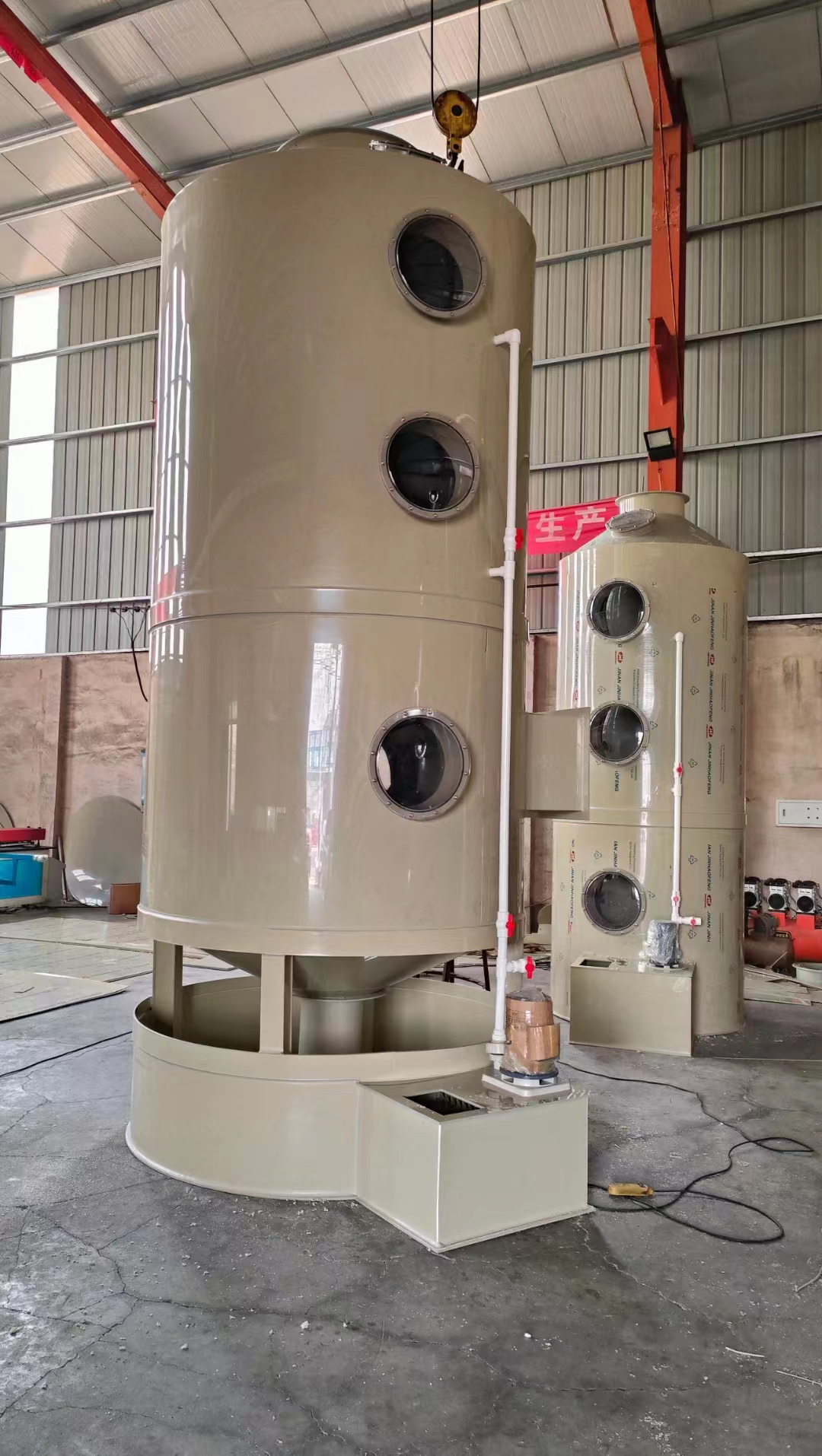 如何根據廢氣特性選擇合適的噴淋塔（PP 噴淋塔）