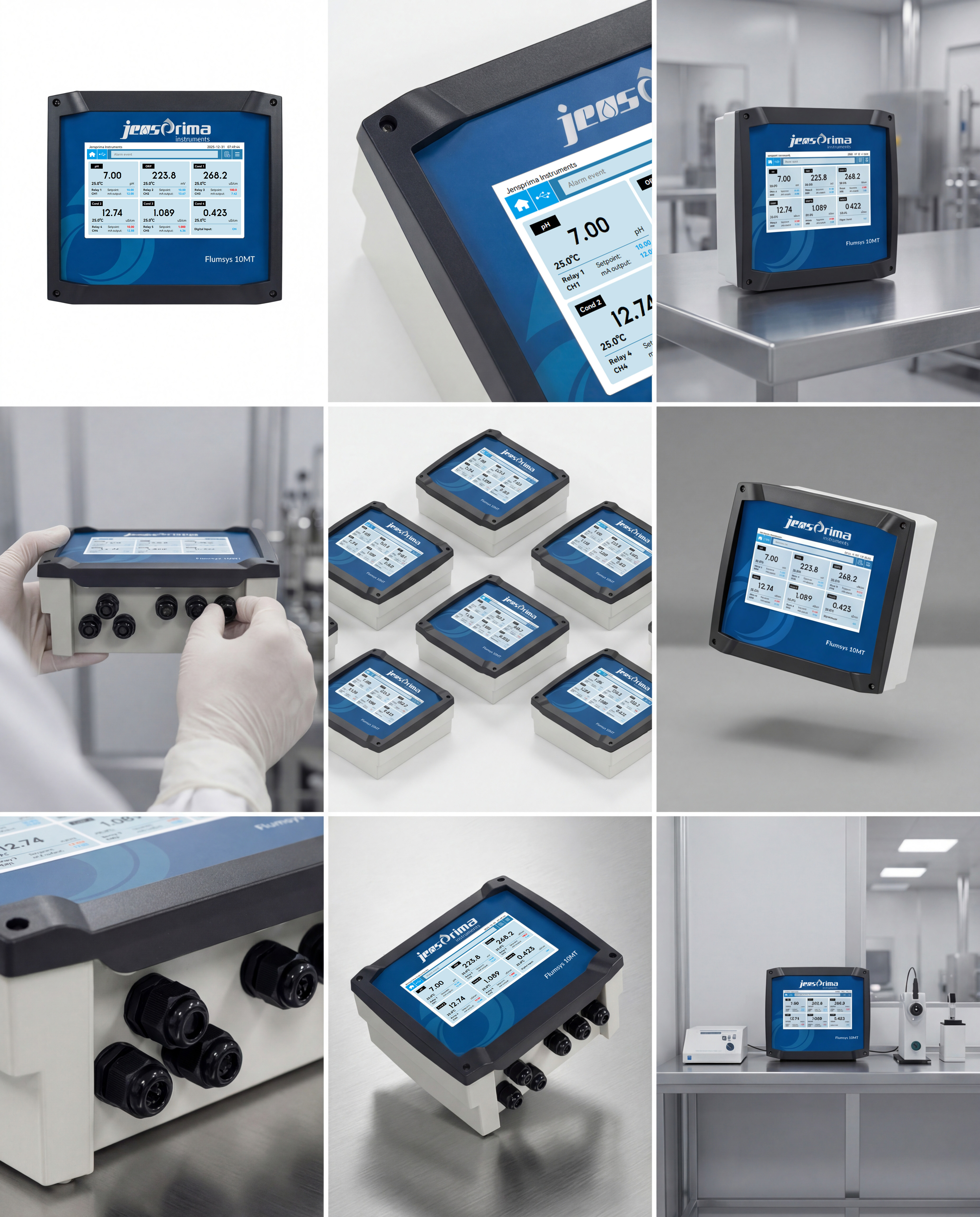 杰普Flumsys 10MT多参数水质分析仪：赋能全领域水质数字化监测
