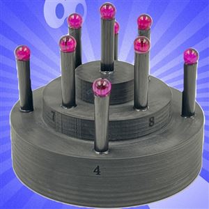 CT校准红宝石森林球模型