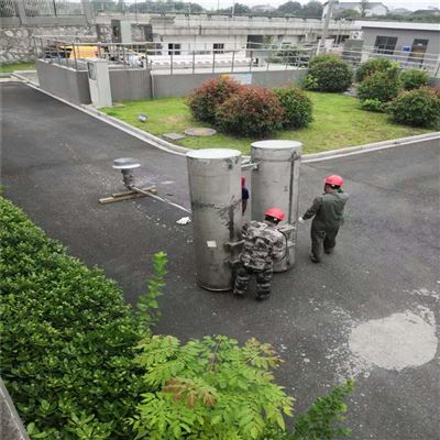 潛水攪拌機浮筒式安裝