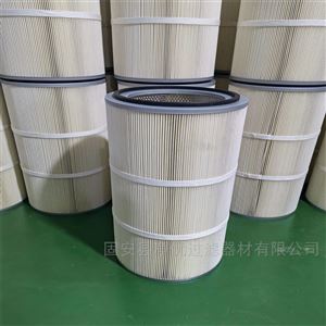 聚酯 覆膜粉尘滤筒352*660 单通 双通组合式