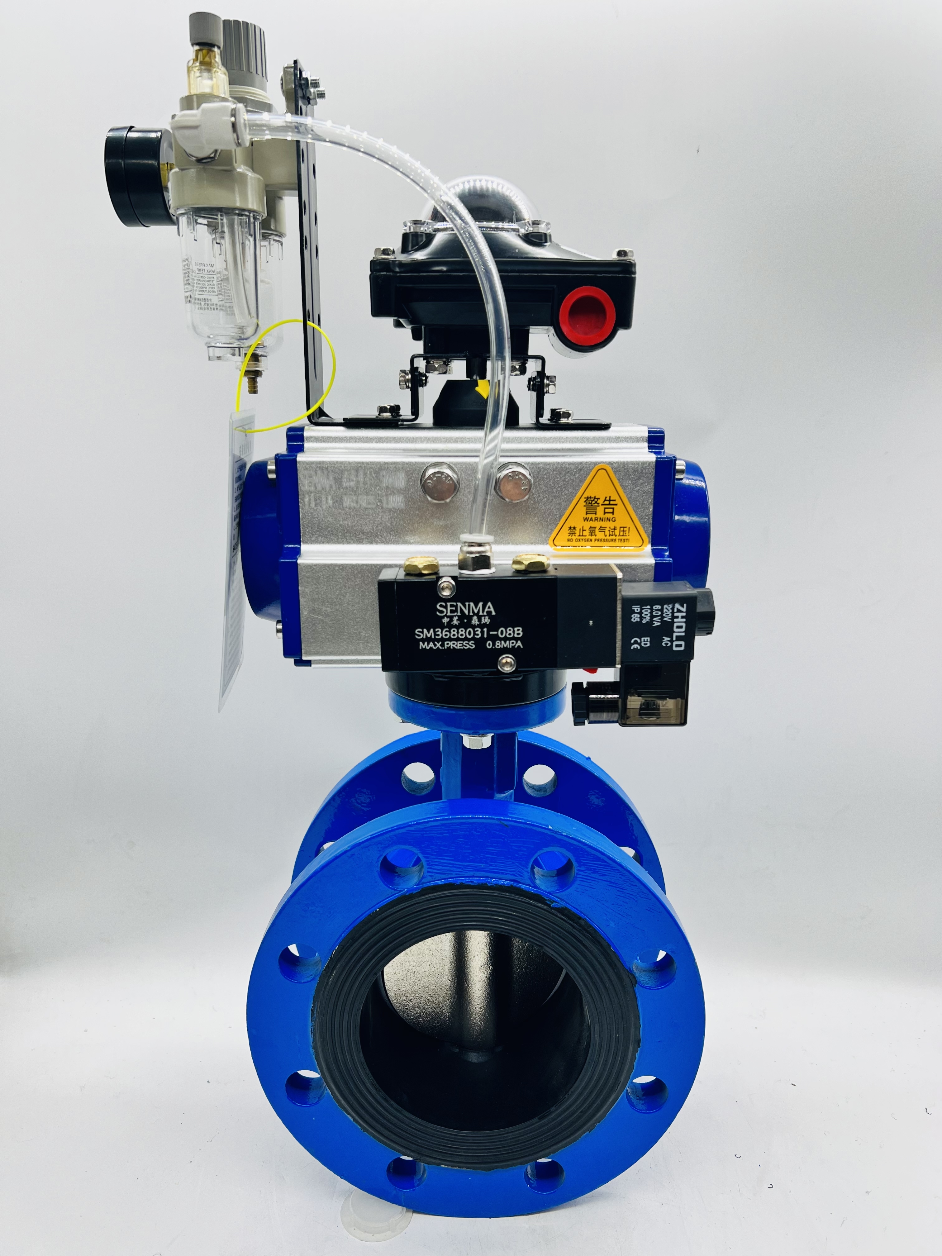 气动不锈钢板法兰蝶阀 SMD641X-16QP 产品技术解析