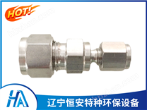 不锈钢异径卡套接头