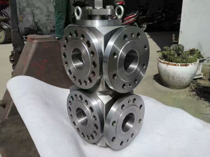 q344f-25c-双联三通球阀