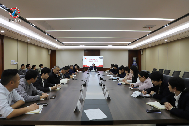 凝心聚力 学深悟透 | 迪尔公司深入学习贯彻党的二十届四中全会精神